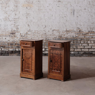 19th Century Louis Philippe Walnut Side Tables (Set of 2)
