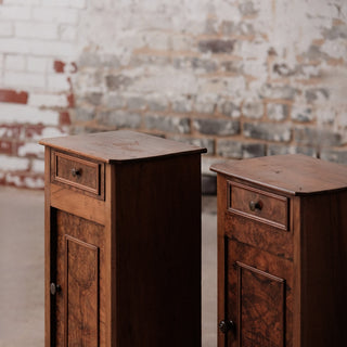 19th Century Louis Philippe Walnut Side Tables (Set of 2)
