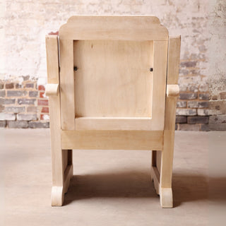 1920s French Moroccan Starburst Reclining Armchairs (Set of 2)
