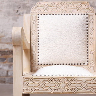 1920s French Moroccan Starburst Reclining Armchairs (Set of 2)
