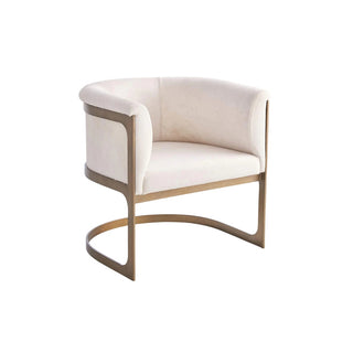 Regan Barrel Chair (Antique Brass)
