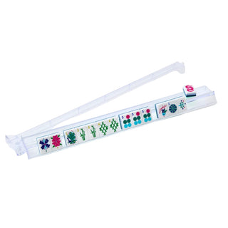 Mahjong Clear Acrylic Rack + Pushers
