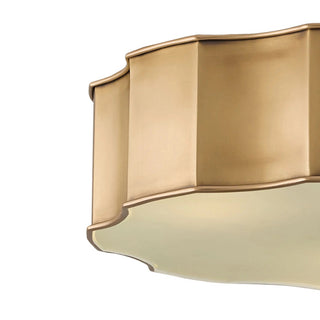 Wexford Brass Flush Mount
