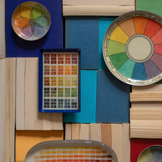 Chroma Round Enamel Tray
