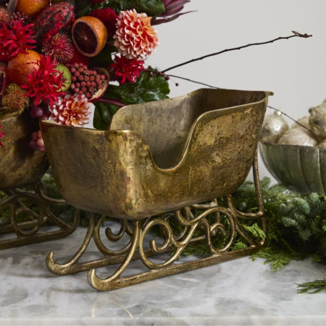 Vintage Sleigh Planter
