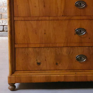 Walnut Biedermeier Chest, Circa 1840
