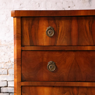 Elmwood Biedermeier Chest, Circa 1835
