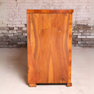 Elmwood Biedermeier Chest, Circa 1835
