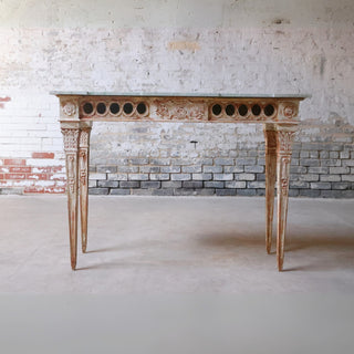 20th Century Italian Marble Top Console
