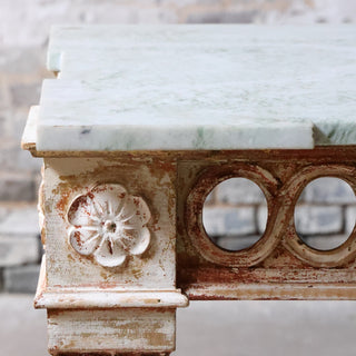 20th Century Italian Marble Top Console
