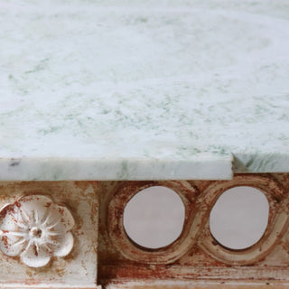 20th Century Italian Marble Top Console

