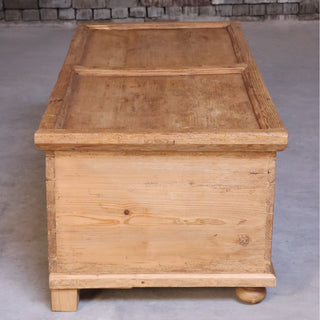 Baroque Dower Pine Trunk, Circa 1760
