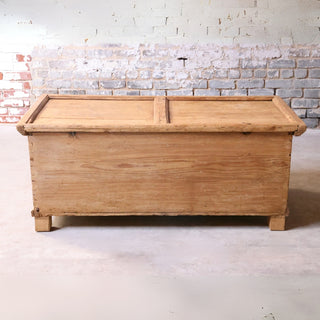 Baroque Dower Pine Trunk, Circa 1760
