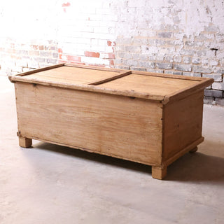 Baroque Dower Pine Trunk, Circa 1760
