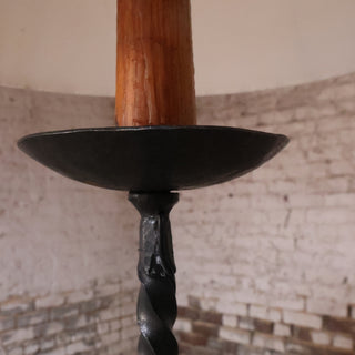 20th Century Forged Iron Floor Lamp
