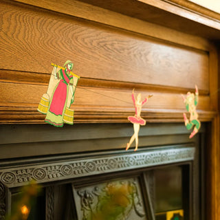 12 Days of Christmas Sewn Garland
