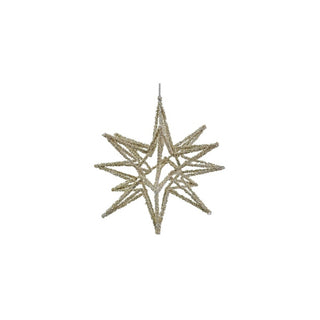 3D Beaded Star Ornament
