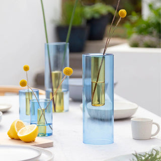 Reversible Glass Vase
