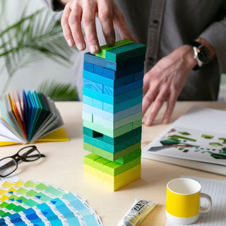 Gradient Jenga Tower
