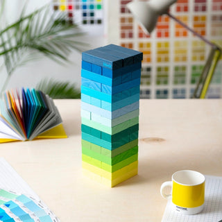 Gradient Jenga Tower
