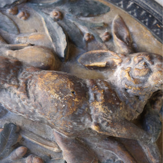 20th Century French Black Forest Styled Wall Medallions (Set of 2)
