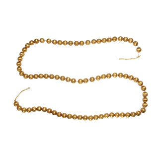 72" Handmade Gold Ball Garland
