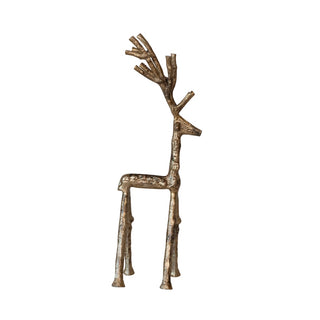 Antique Gold Twig Deer
