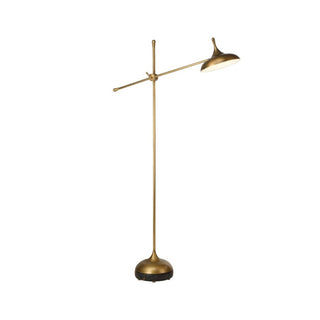 Kiss Adjustable Arm Floor Lamp   Michelangelo Marble

