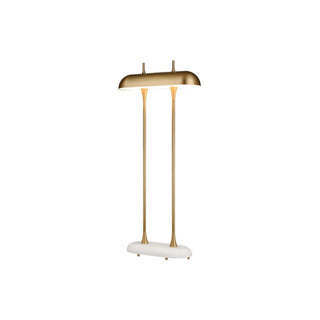Papyrus Buffet Lamp   White Marble
