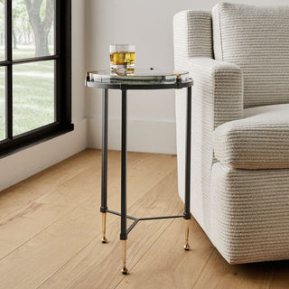 Ice Block Accent Table
