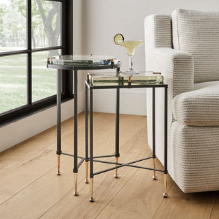 Ice Block Accent Table
