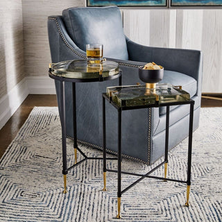 Ice Block Accent Table
