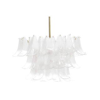 White Lotus 10 Light Pendant
