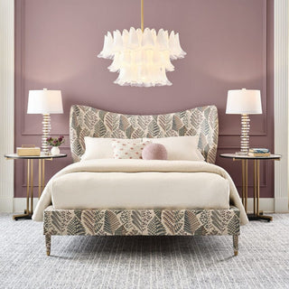 White Lotus 10 Light Pendant
