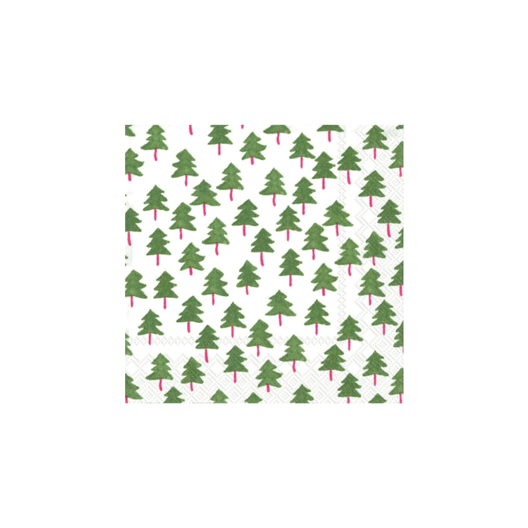 Twee Trees Cocktail Napkins - Christopher Collection