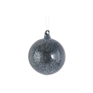 3.75" Dark Blue Mercury Ornament
