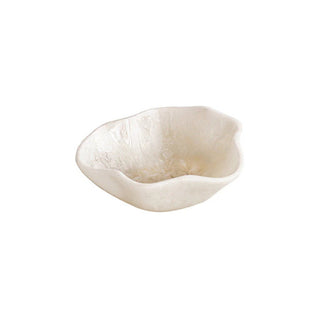 Resin Alabaster Mini Bowl (White Swirl)
