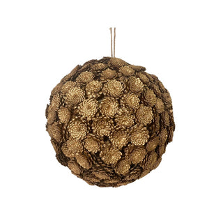 Bronze Natural Pine Cone Ornament (Large)
