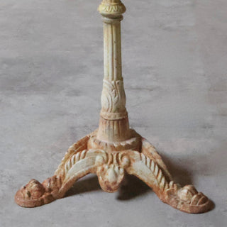 Vintage Marble Top Bistro Table
