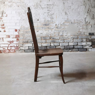 Vintage Carved Back Chairs (Set of 2)
