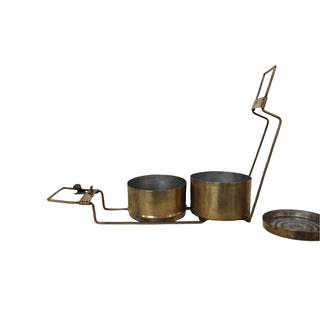 Vintage Brass Indian Bento Box
