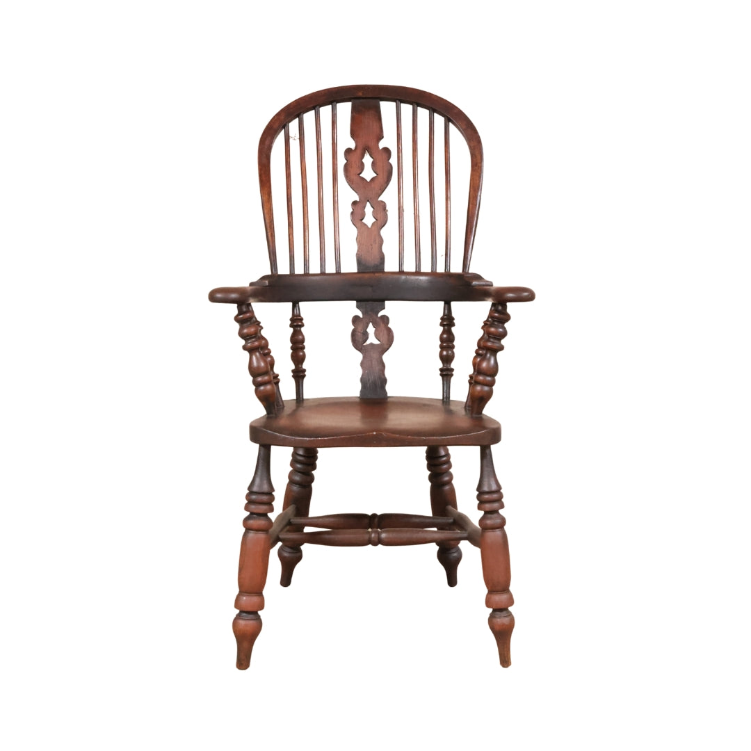 18th Century English Walnut Windsor Chair - Thumbnail 2