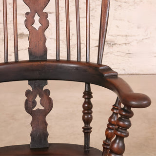 18th Century English Walnut Windsor Chair
