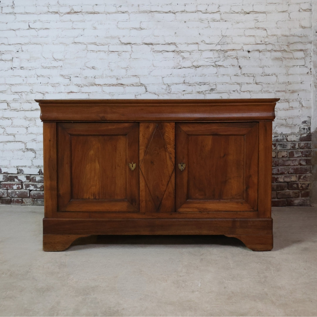 19th Century French Empire Walnut Buffet - Thumbnail 2