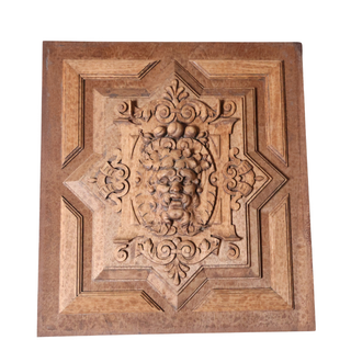 Late 19th Century French Oak Wall Panel
