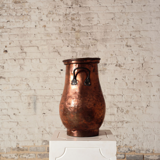 Late 18th Century French Copper Pot (Tall)
