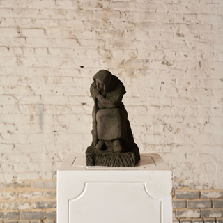 Early 20th Century French Stone Figural Sculpture
