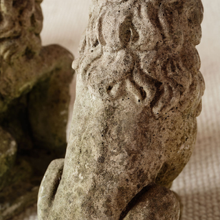 19th Century French Stone Lion
