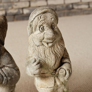 19th Century French Stone Seven Dwarfs Statues (Set of 7)
