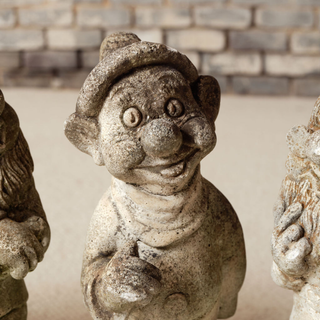 19th Century French Stone Seven Dwarfs Statues (Set of 7)
